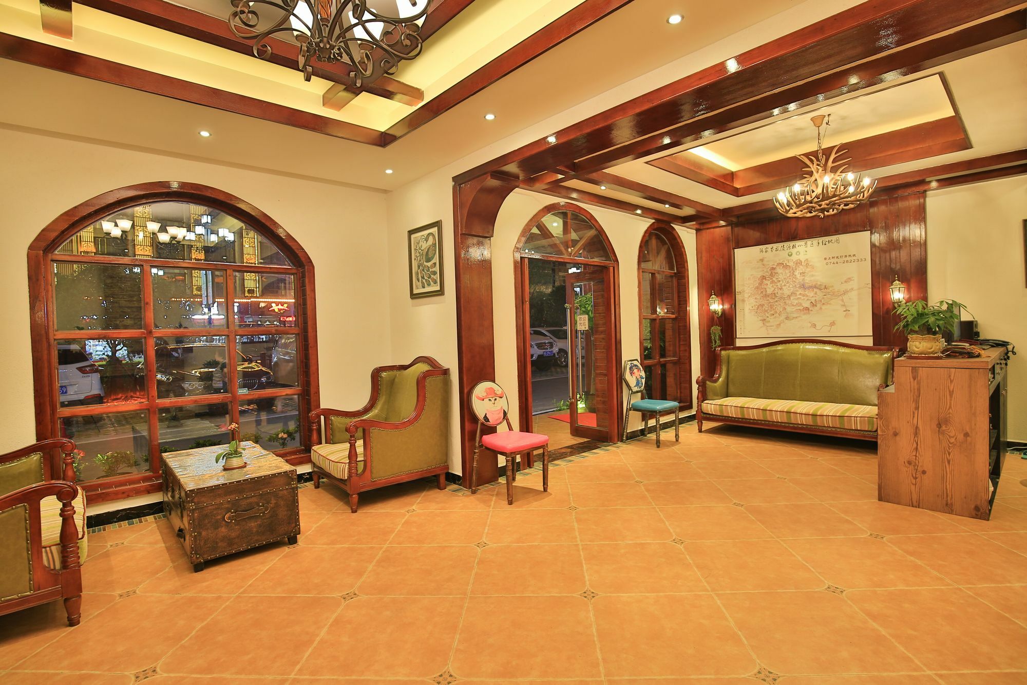 The Time On The Cloud Theme Inn Wulingyuan Esterno foto